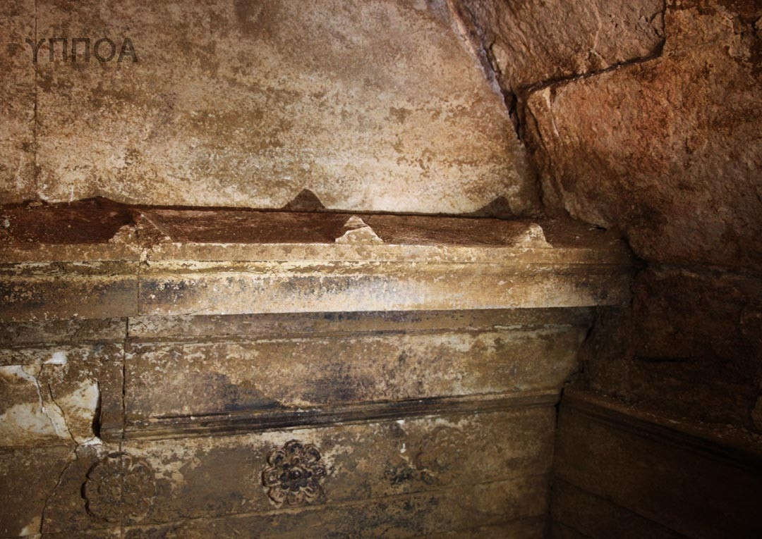 Δύο ακόμη χώροι διακρίνονται στον τάφο της Αμφίπολης