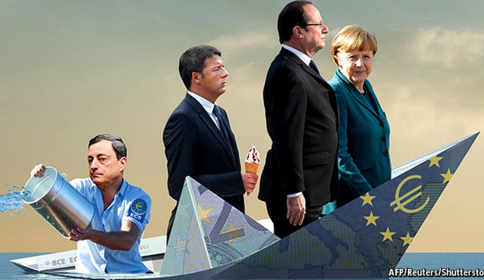 Economist: Η αίσθηση του ναυαγίου ξανά στην Ευρωζώνη