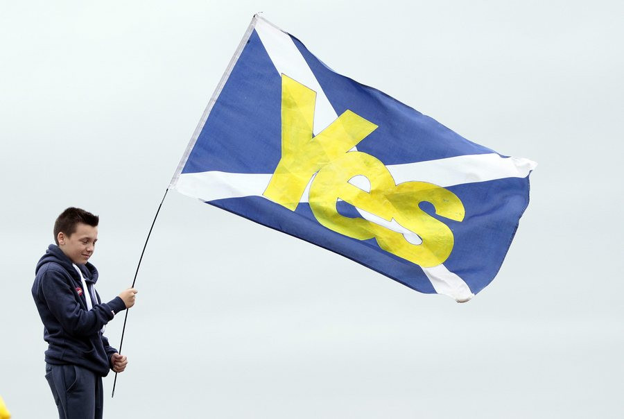 Αυξάνονται τα «ναι» υπέρ της ανεξαρτησίας της Σκωτίας