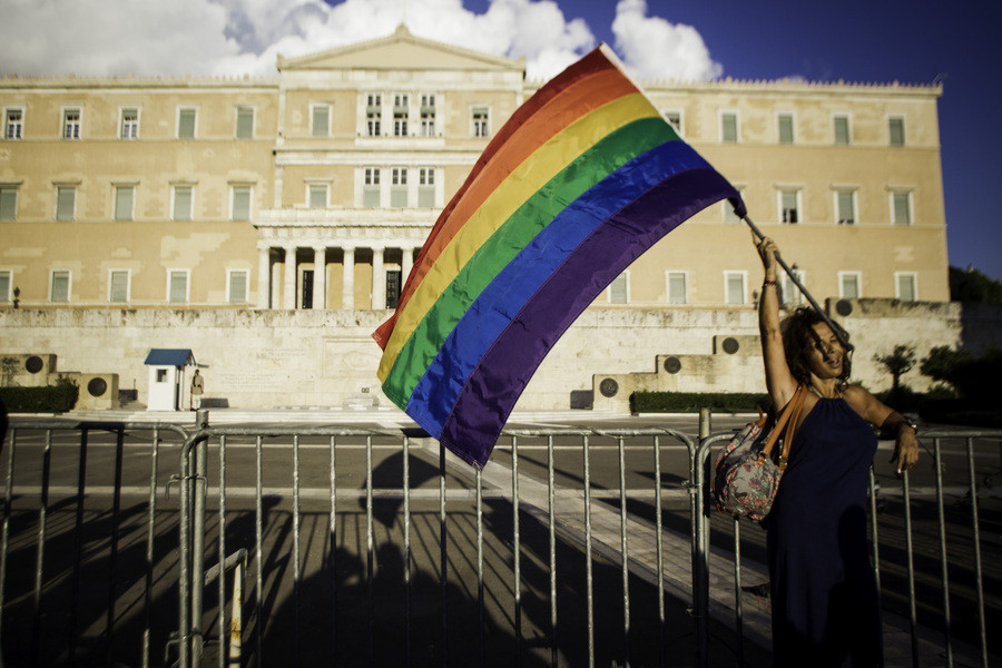Πορεία στη Βουλή κατά της ομοφοβίας