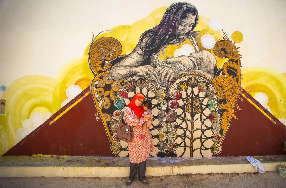 Χωριό της Τυνησίας μετατράπηκε σε υπαίθριο μουσείο τέχνης