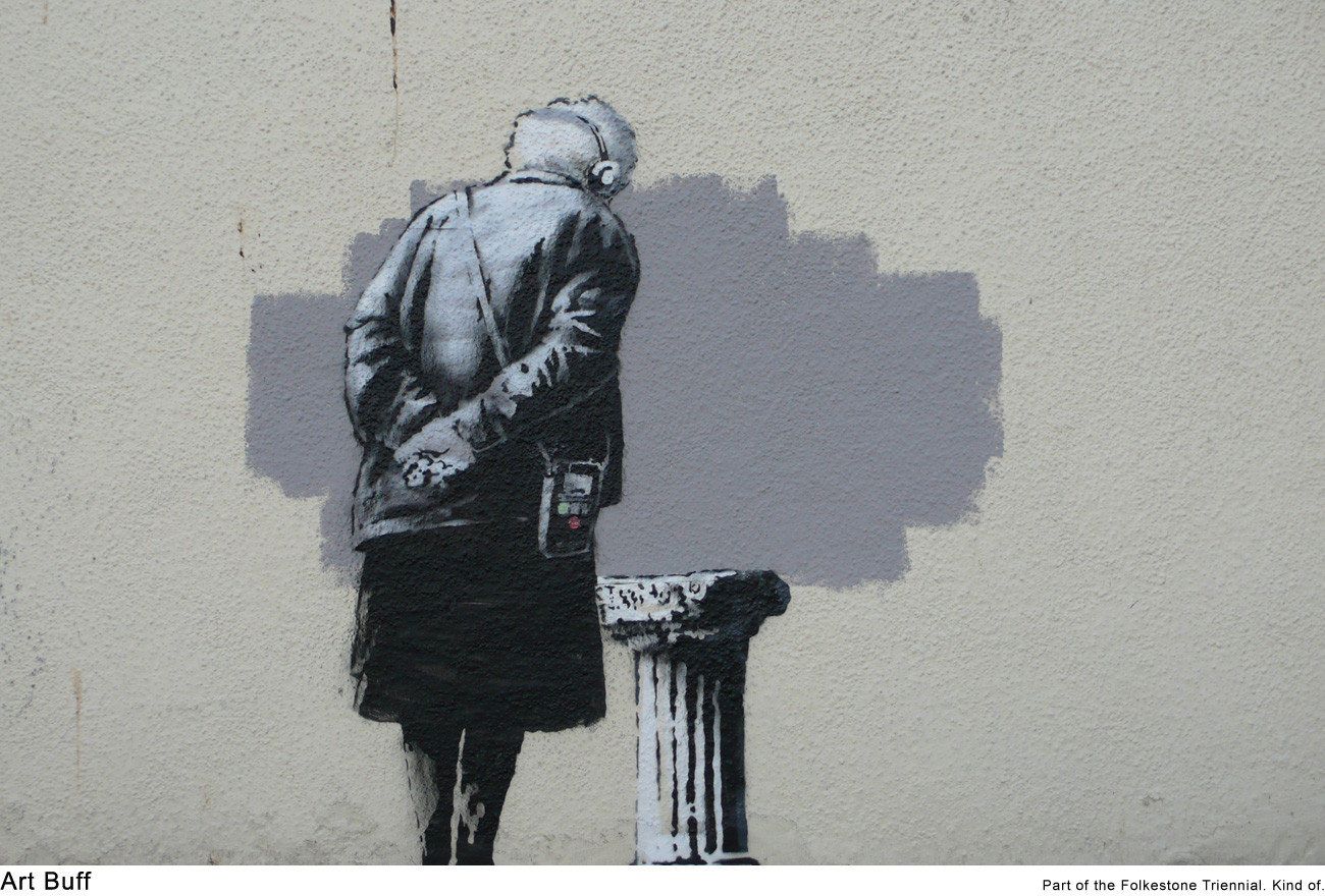 Ο Banksy ξαναχτυπά και ζωγραφίζει με χρώματα… Ελλάδας