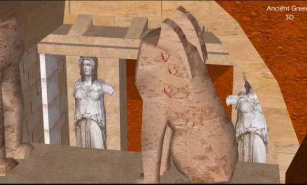 Ένα τρισδιάστατο βίντεο για τον τάφο της Αμφίπολης