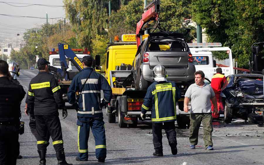 Βίντεο ντοκουμέντο από το πολύνεκρο δυστύχημα στην Π. Ράλλη