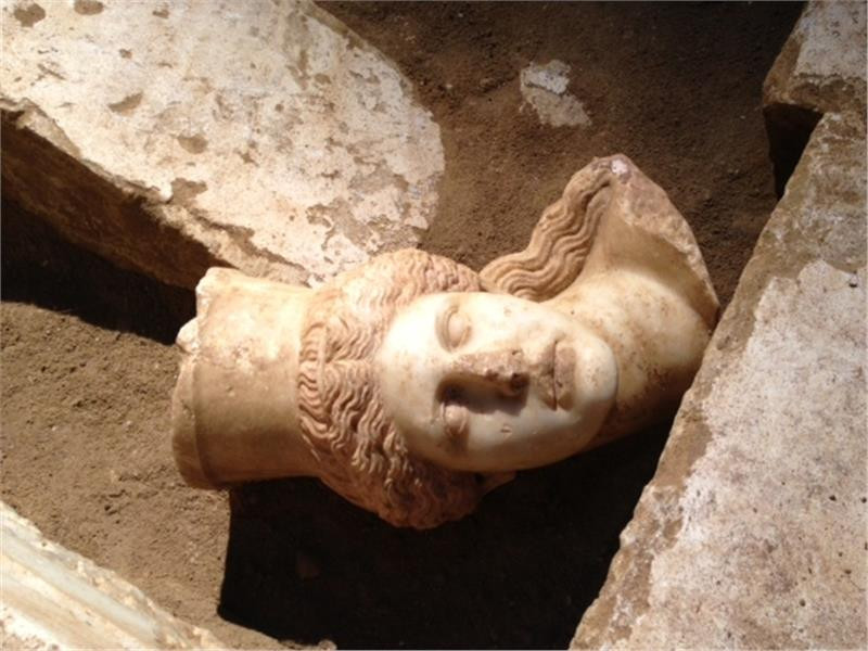 Βρέθηκε το κεφάλι της Σφίγγας της Αμφίπολης
