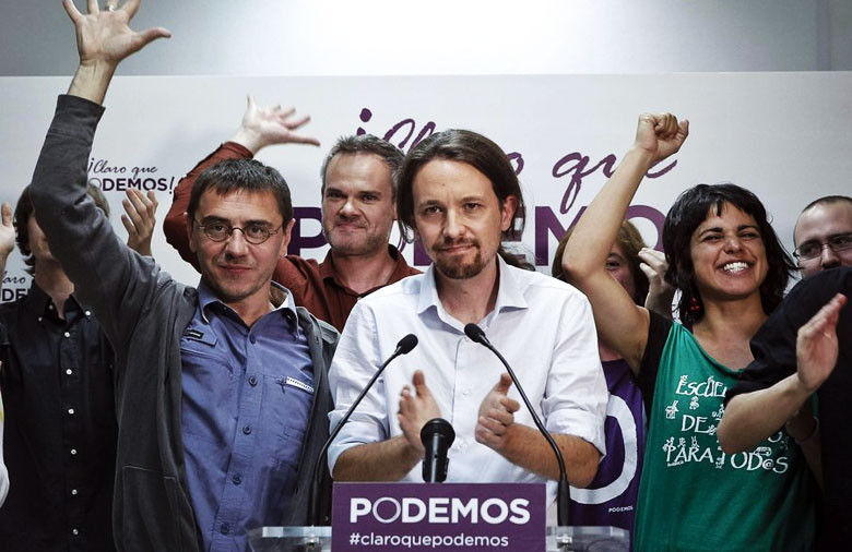 Πρώτο κόμμα το Podemos σε δημοσκόπηση της El Pais