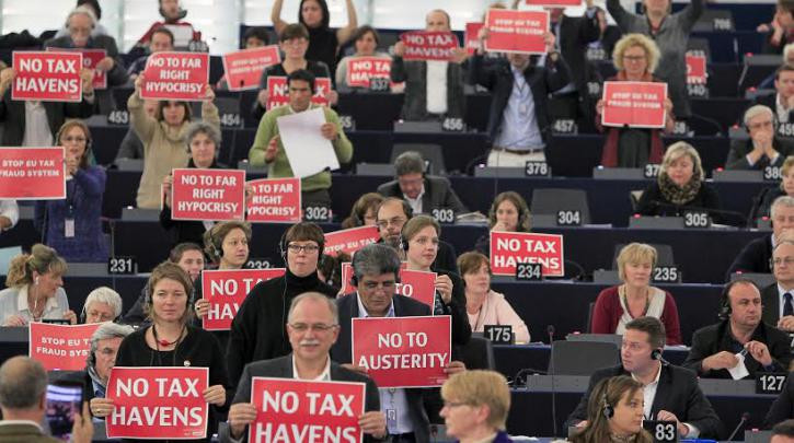 «Όχι στους φορολογικούς παραδείσους» είπε η ευρωομάδα της Αριστεράς