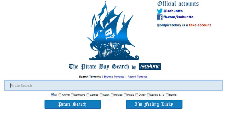 Επαναλειτουργεί μέσω «κλώνου» το Pirate Bay