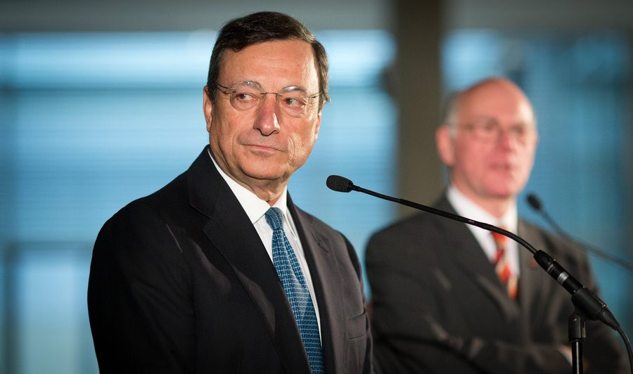 Δεν τίθεται θέμα διάλυσης της ευρωζώνης ξεκαθαρίζει ο Ντράγκι