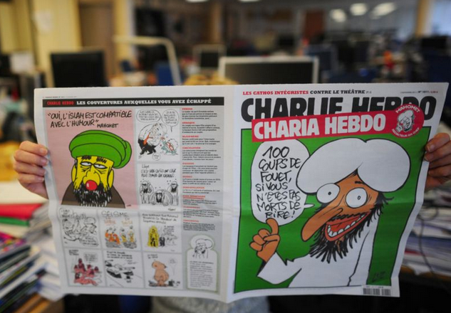 Με σκίτσα του Μωάμεθ το Charlie Hebdo των επιζώντων