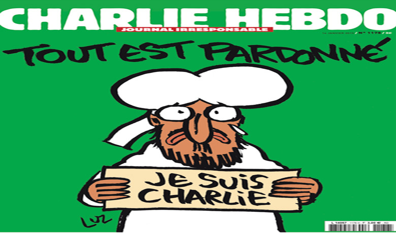 Το ιστορικό πρωτοσέλιδο της Charlie Hebdo μετά την επίθεση