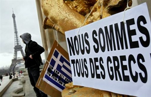 Γάλλοι και Βέλγοι κατά της λιτότητας, υπέρ της Αριστεράς στην Ελλάδα