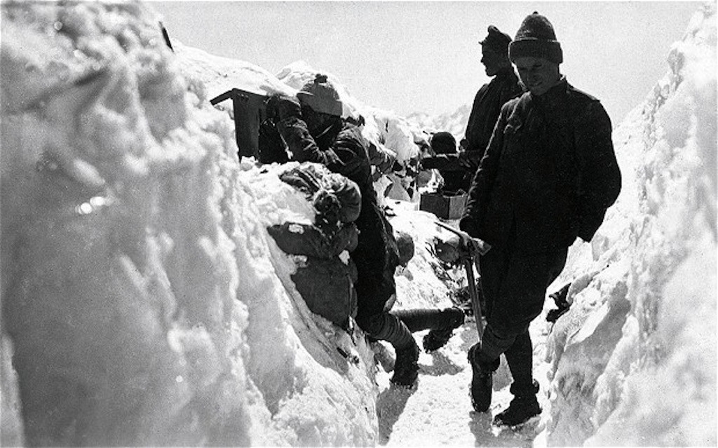 «Ξεπάγωσαν» στρατιώτες του Α’ Παγκοσμίου Πολέμου στις ιταλικές Άλπεις