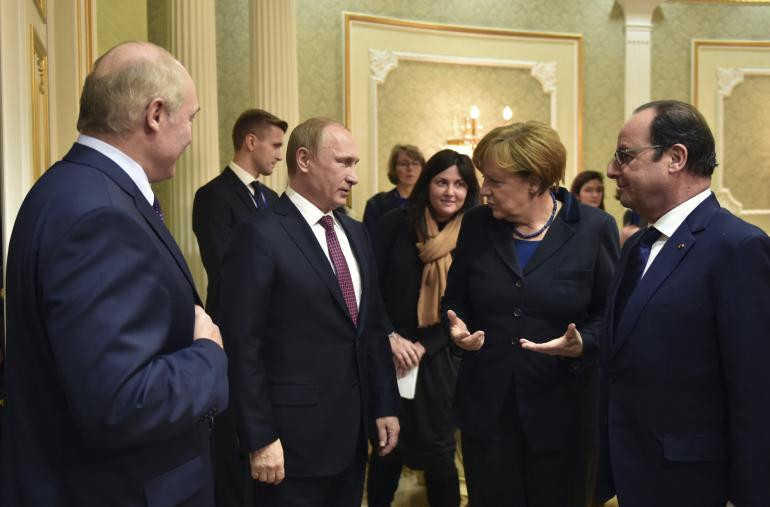 Τετραμερής σύνοδος κορυφής στο Μινσκ για την ειρήνη στην Ουκρανία