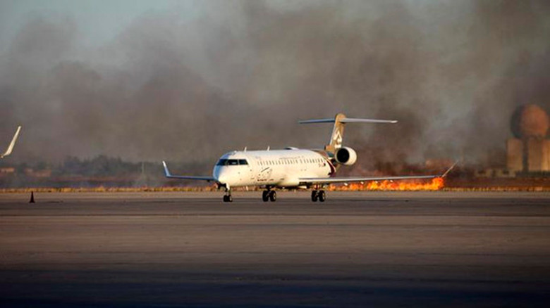 Πυραυλική επίθεση ισλαμιστών σε αεροδρόμιο της Λιβύης