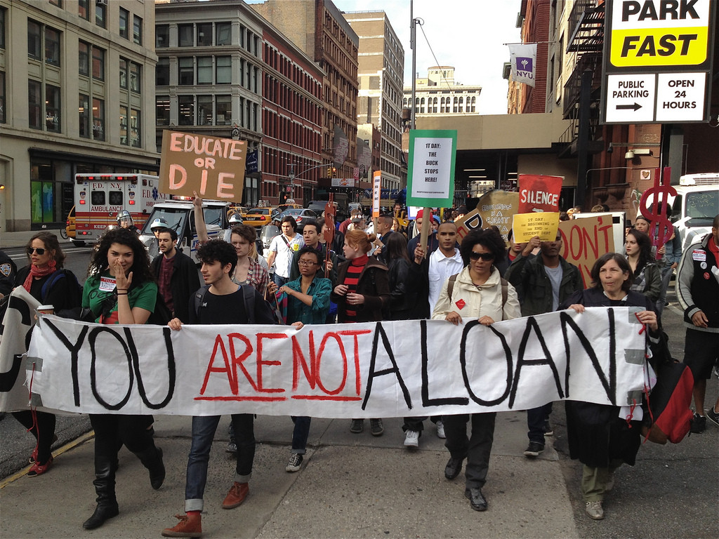 Κίνημα ενάντια στο φοιτητικό χρέος στις ΗΠΑ