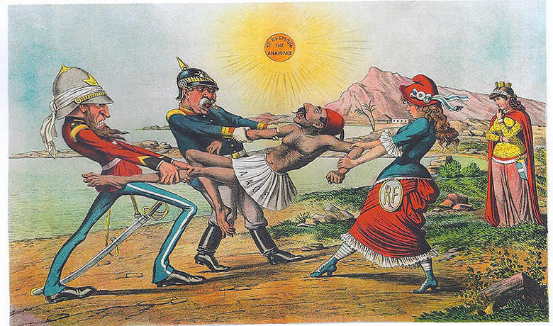 Οι ελληνογερμανικές σχέσεις στις γελοιογραφίες του 19ου αιώνα