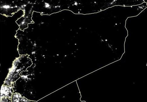 Η πιο «σκοτεινή» χώρα του κόσμου είναι η Συρία