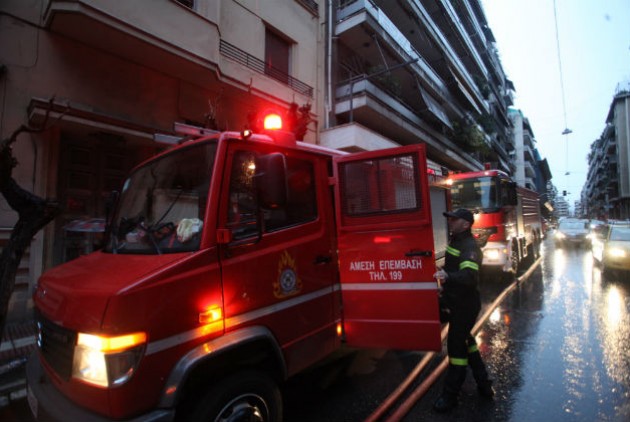 Νεκρός ηλικιωμένος άνδρας από πυρκαγιά στο κέντρο της Αθήνας