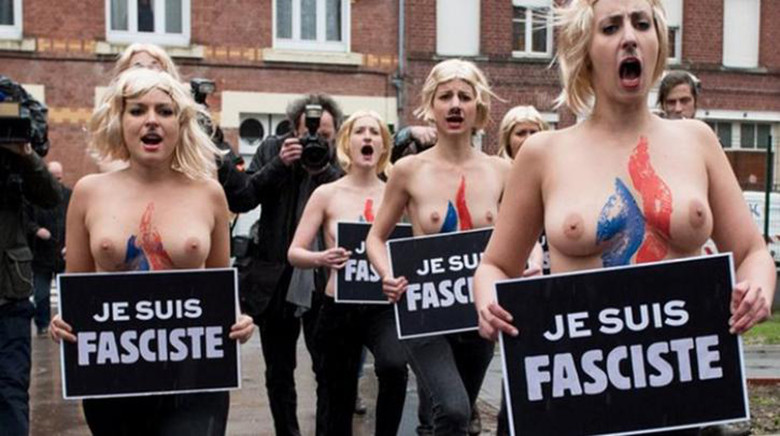 Femen εναντίον Λεπέν σημειώσατε… 1