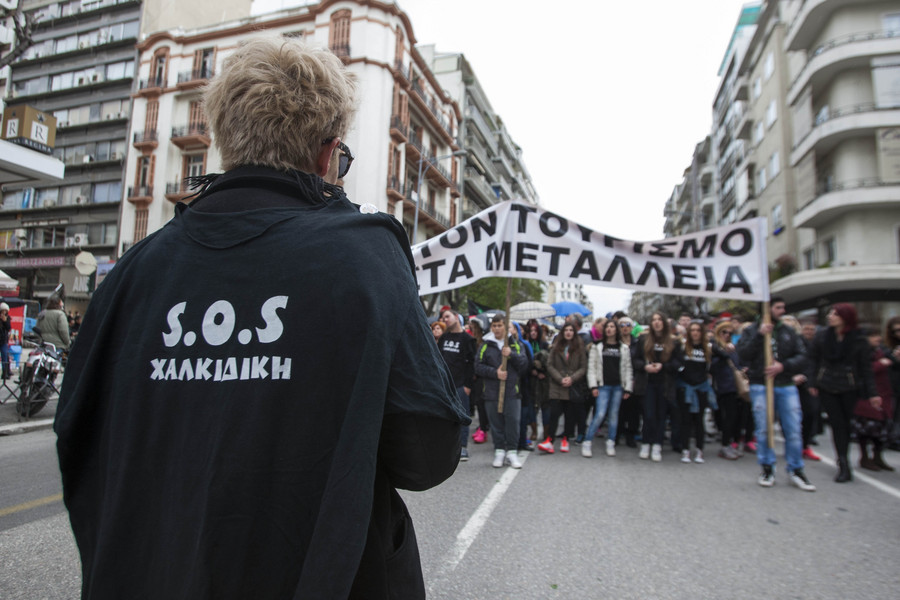 Πετράκος: Η αστυνομία αυθαιρέτησε στις Σκουριές [ΒΙΝΤΕΟ]