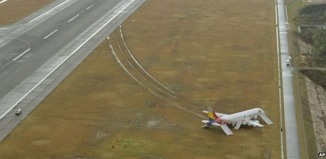 Αεροσκάφος βγήκε από το διάδρομο προσγείωσης στη Χιροσίμα – 27 τραυματίες [ΦΩΤΟ+ΒΙΝΤΕΟ]