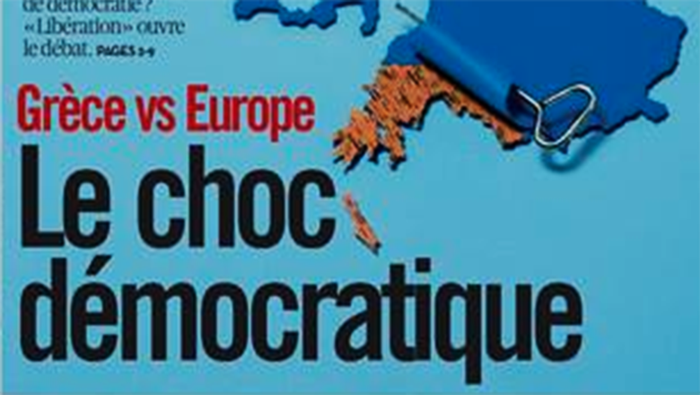 Liberation: «Ελλάδα εναντίον Ευρώπης – Το δημοκρατικό σοκ»
