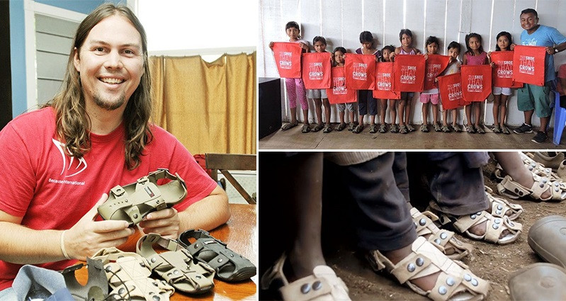 Το «παπούτσι που μεγαλώνει» και βοηθάει εκατομμύρια φτωχά παιδιά