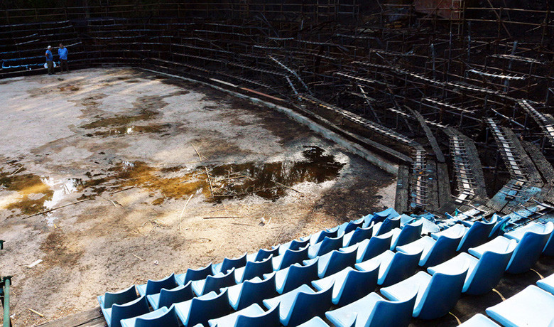 Ενδεχόμενος εμπρησμός πίσω από την καταστροφή του Θεάτρου Ρεματιάς [ΦΩΤΟ]