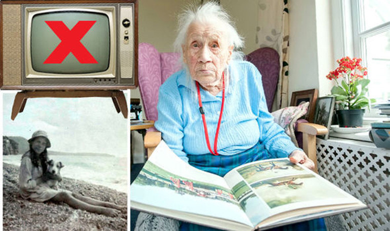 Γιαγιά ετών 103: Ζω επειδή δεν έχω δει ποτέ στη ζωή μου τηλεόραση