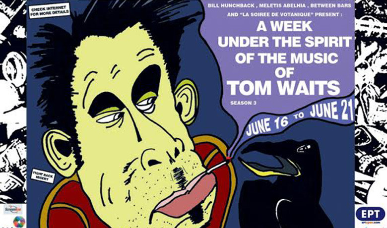 Ο Tom Waits στην Ευρωπαϊκή Γιορτή Μουσικής στο Βοτανικό
