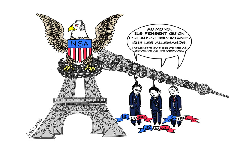 Οι ΗΠΑ παρακολουθούσαν και τους Γάλλους προέδρους