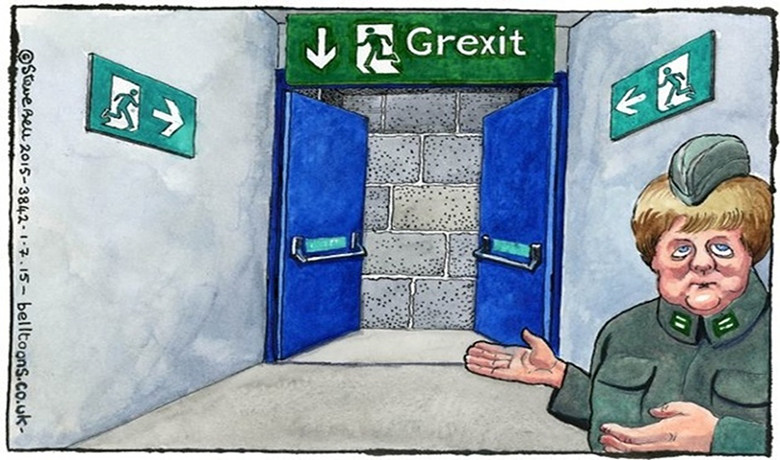 Guardian: Η Μέρκελ στα χακί δείχνει στην Ελλάδα την έξοδο