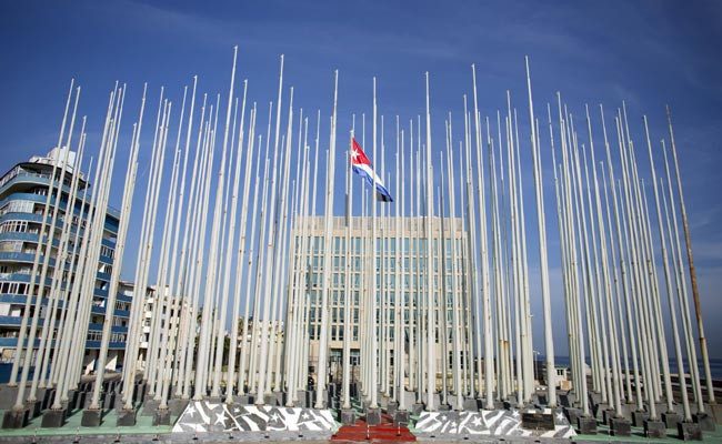 Η σημαία της Κούβας στο Στέιτ Ντιπάρτμεντ