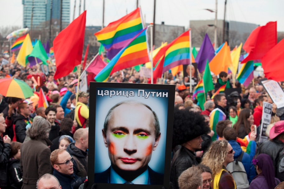 Ρωσία: «Νιετ» στο Gay Pride της Αγίας Πετρούπολης