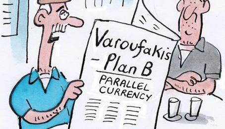 Το σκίτσο του Guardian για τον Βαρουφάκη