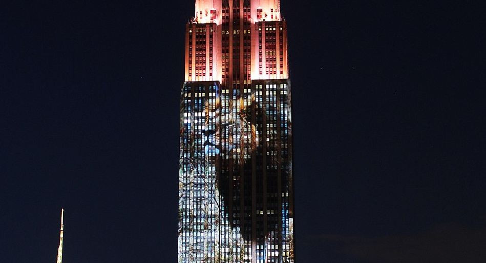 Ο Σεσίλ, το λιοντάρι, στο Empire State Building