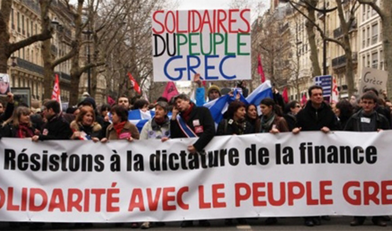 Γαλλία: Εκδηλώσεις αλληλεγγύης προς τον ελληνικό λαό από τη Συλλογικότητα 68