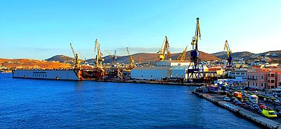 Έληξε η απεργία στο ναυπηγείο Νεώριο της Σύρου με συμφωνία διοίκησης – εργαζομένων