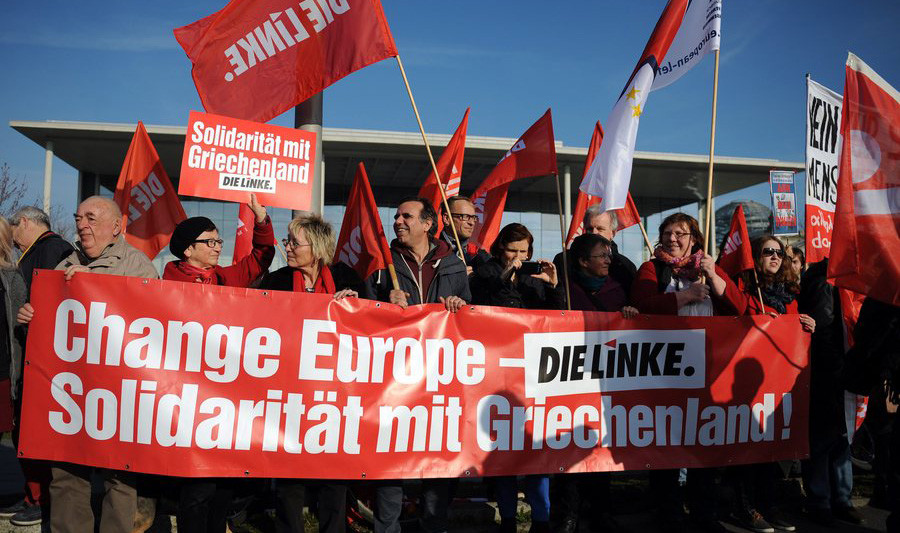Στήριξη Die Linke σε Τσίπρα: Ο ΣΥΡΙΖΑ και ο αγώνας του παραμένει ανάχωμα στην νεοφιλελεύθερη καταστροφή της Ευρώπης