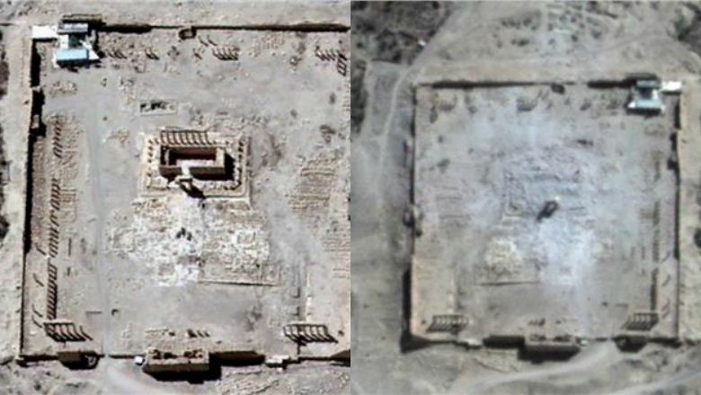 ΟΗΕ: Το Ισλαμικό Κράτος κατέστρεψε το ναό του Βήλου στην Παλμύρα [ΦΩΤΟΓΡΑΦΙΕΣ]