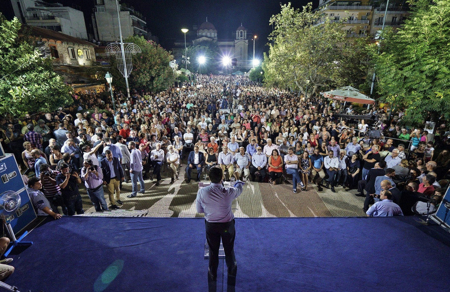 Τσίπρας: «Απελευθέρωση» η λέξη που περιγράφει το πρόγραμμα του ΣΥΡΙΖΑ