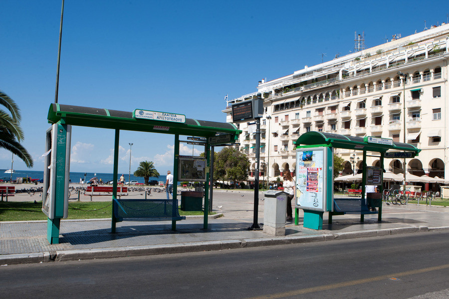 «Χειρόφρενο» στα αστικά λεωφορεία της Θεσσαλονίκης σήμερα