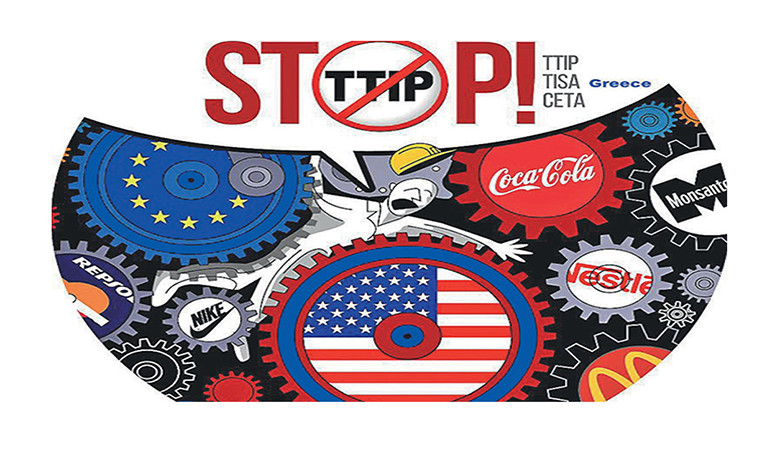 Διαδικτυακή εκστρατεία ενάντια στη συνθήκες TTIP και CETA