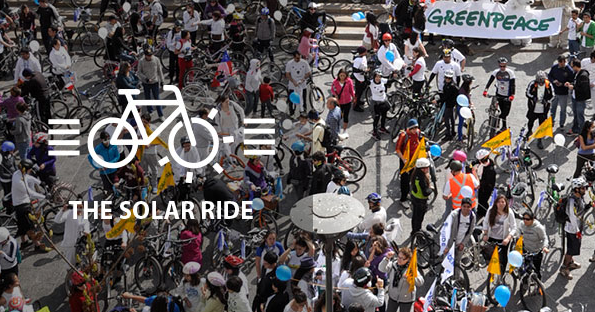 Solar Ride: Ποδηλατοδράση για το κλίμα!