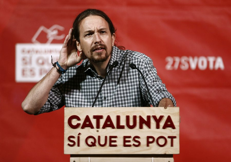 Δημοψήφισμα στην Καταλονία σε περίπτωση νίκης υπόσχονται οι Podemos