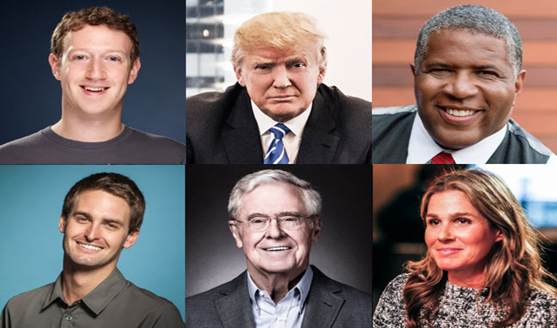 Forbes: Αυτοί είναι οι πιο πλούσιοι άνθρωποι στις ΗΠΑ