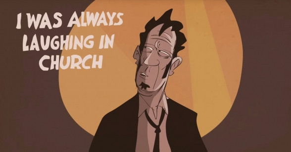 Εικονογραφημένη.. βουτιά στο μυαλό του Tom Waits [animated interview]