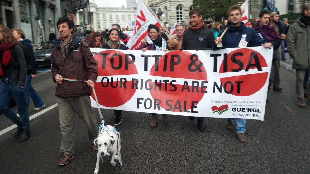 Ένα μεγάλο «όχι» στην TTIP είπαν οι Βρυξέλλες