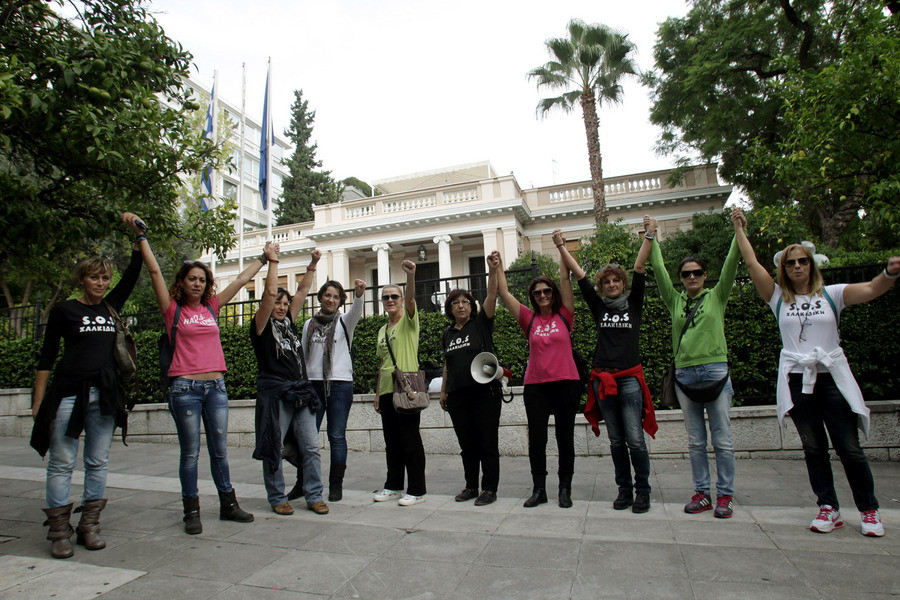 Ο Τσίπρας συναντήθηκε με τις γυναίκες του κινήματος «SOS Χαλκιδική»